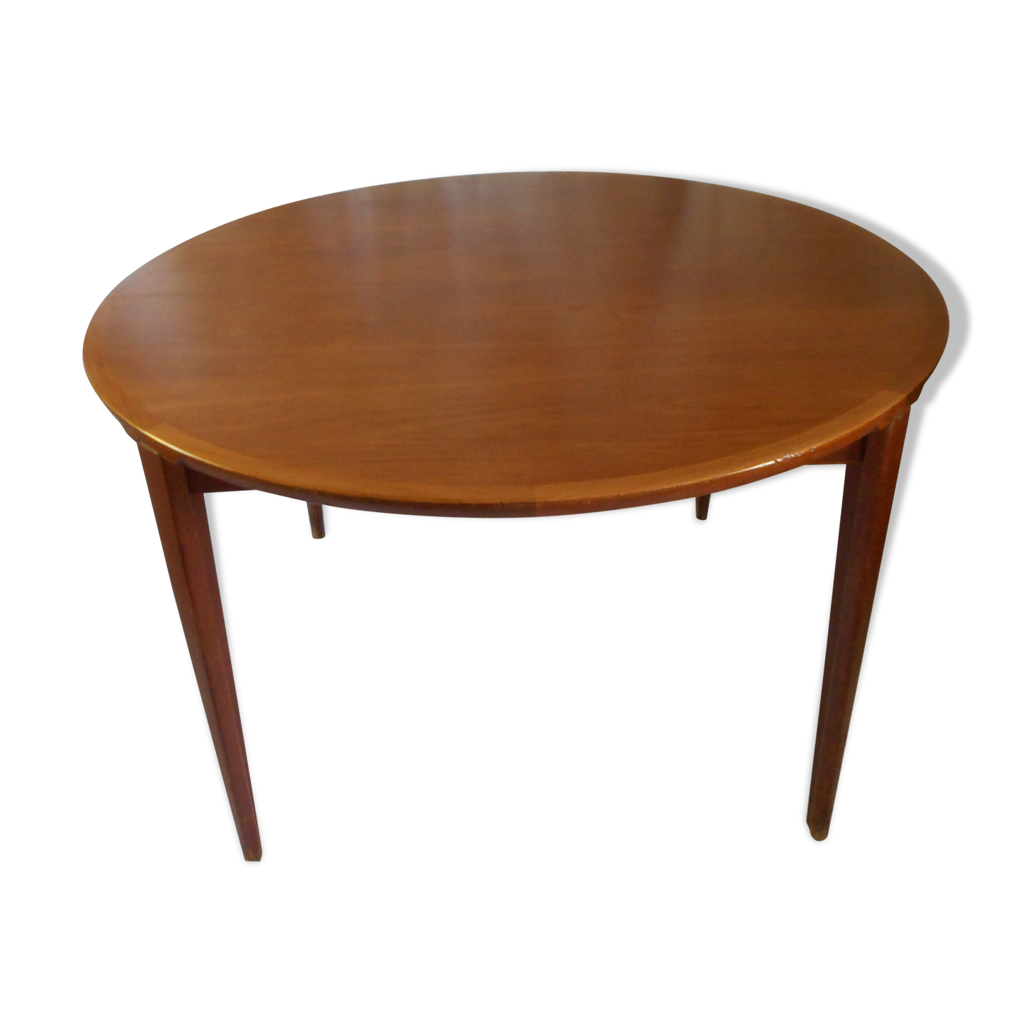 Round dining table in teak, Henry Rosengren Hansen