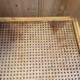 Table gigogne en rotin