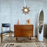 Brutalist vintage chest of drawers