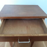 Bedside night table in Scandinavian style