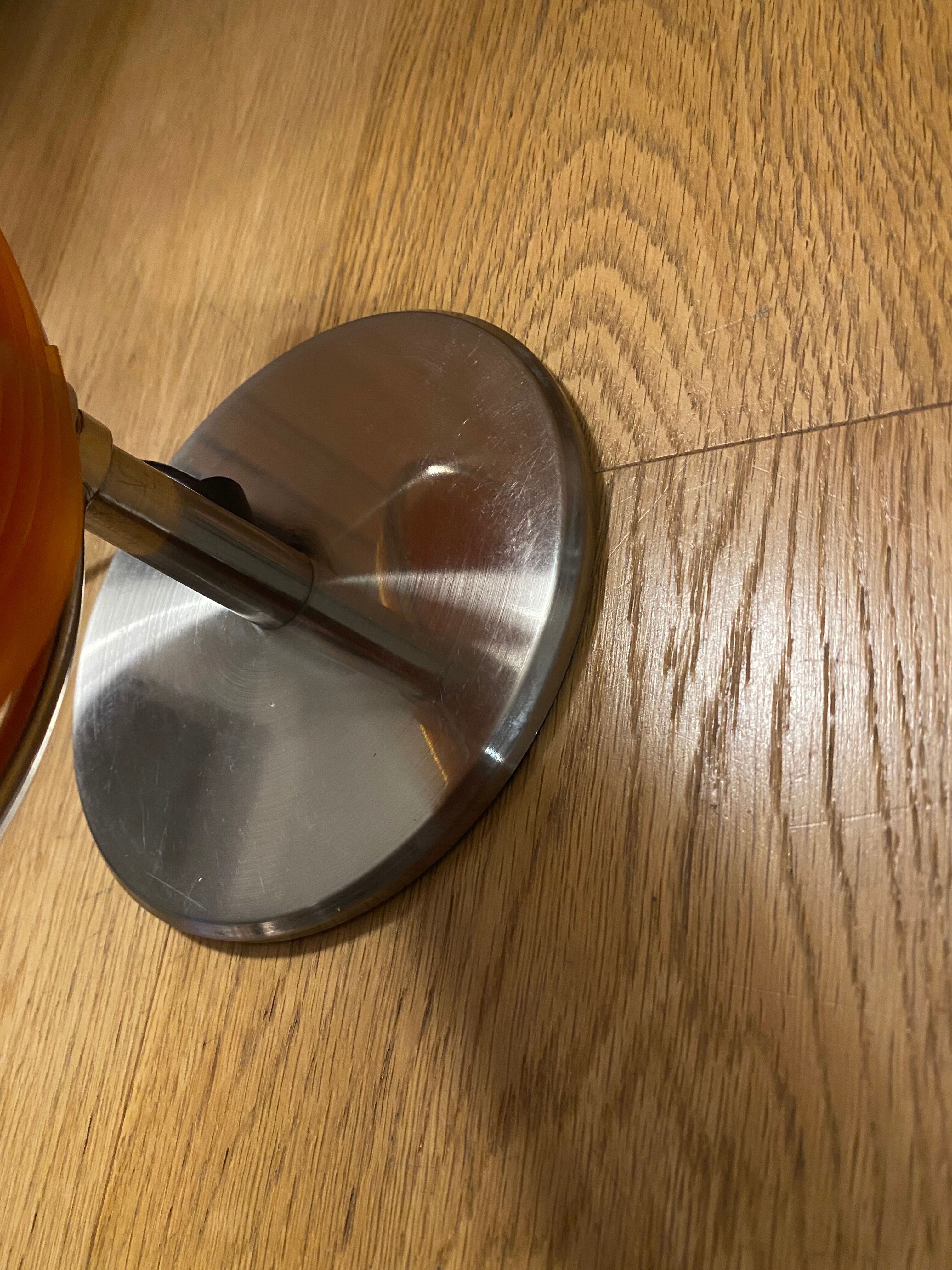 Moon orange lamp Kare vintage design 80s