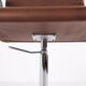 Oxford classic office chair - model 3291 - brown leather - Arne Jacobsen - Fritz Hansen