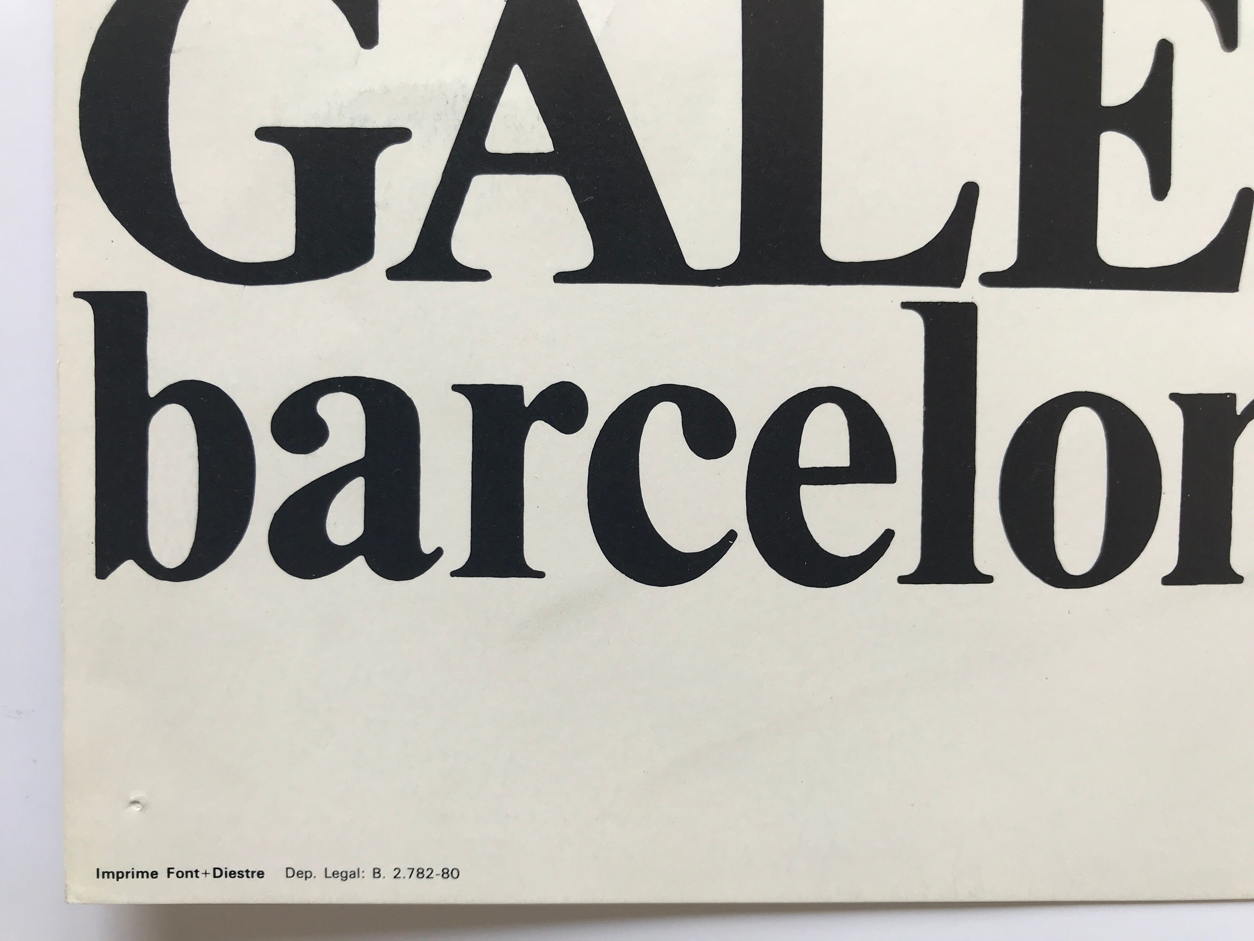 Original exhibition poster by Richard Lindner, Galeria Maeght, Barcelona, 1980