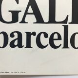 Original exhibition poster by Richard Lindner, Galeria Maeght, Barcelona, 1980