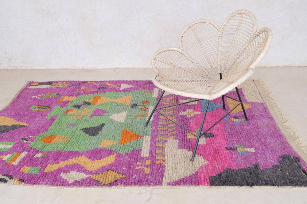 Boujad Colorful Rug - 249 x 180 cm