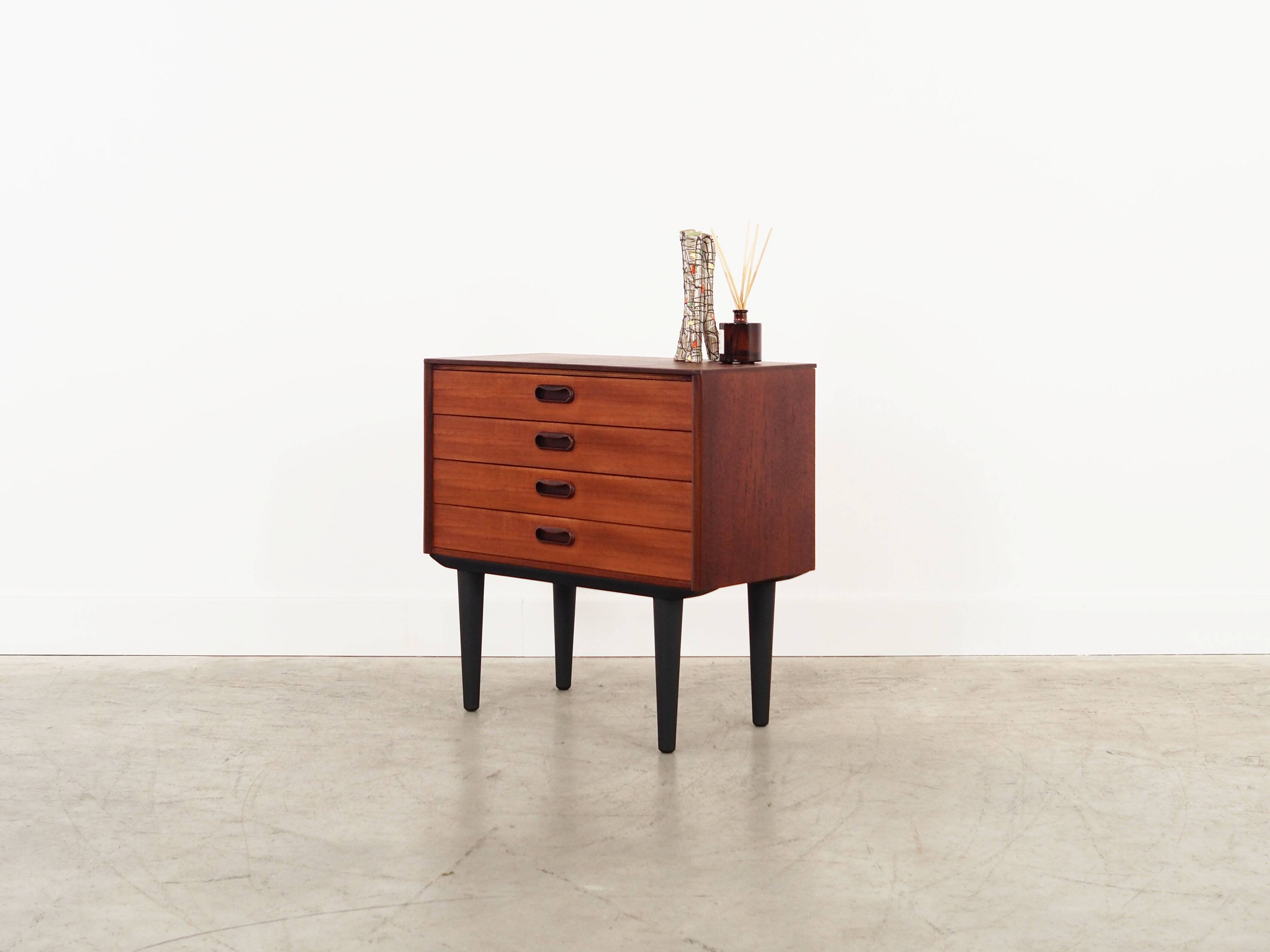 Teak chest of drawers, Danish design, 1960s, manufacture: Denmark