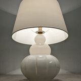 Alabaster ball lamp from the 60s/70s