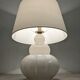 Alabaster ball lamp from the 60s/70s