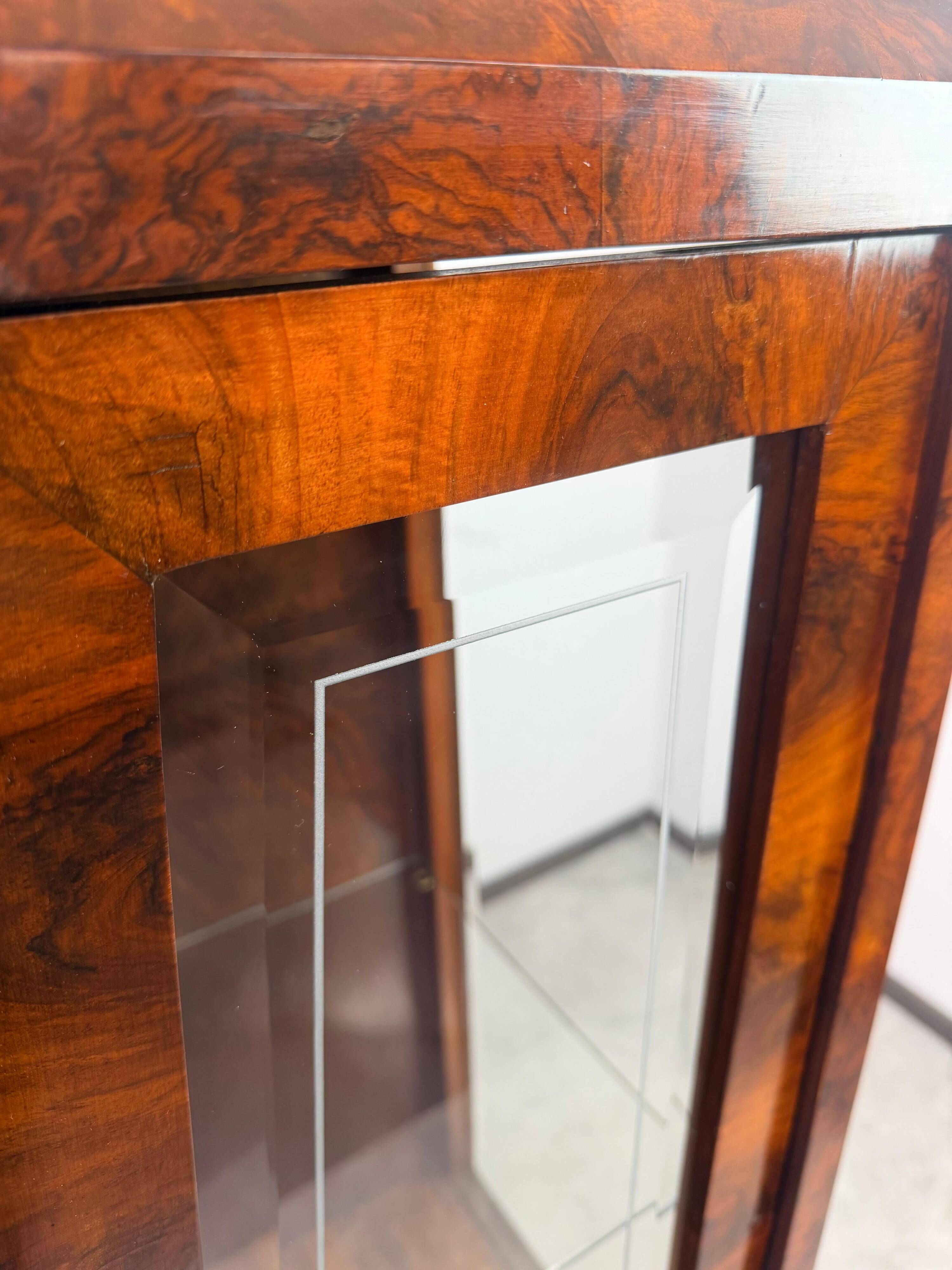 Vitrine art déco française