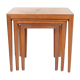 Tables gigogne rétro danish en teak 60s 70s