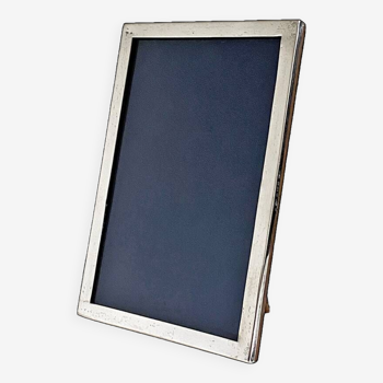 Silver photo frame