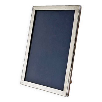 Silver photo frame