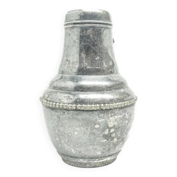 Vase Art Déco, laiton argenté, Suède, années 1930