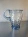 Art Deco blue glass carafe