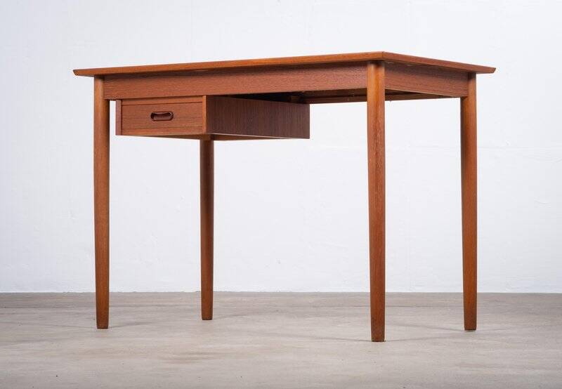 Mid-Century Danish Teak Desk, 1960s