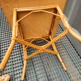 Rattan coffee table