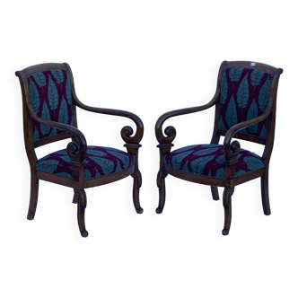 Pair of armchairs