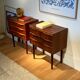 Paire de chevets scandinaves vintage