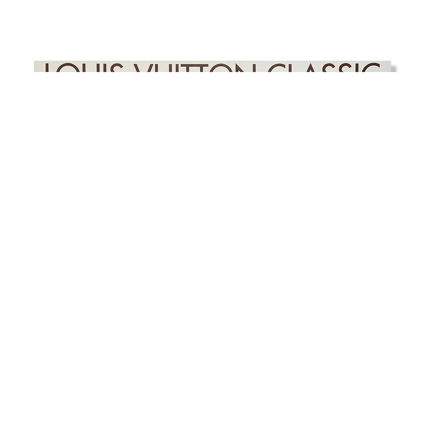 Poster Razzia - Boheme Run - Louis Vuitton Classic 2006- Small size - On linen