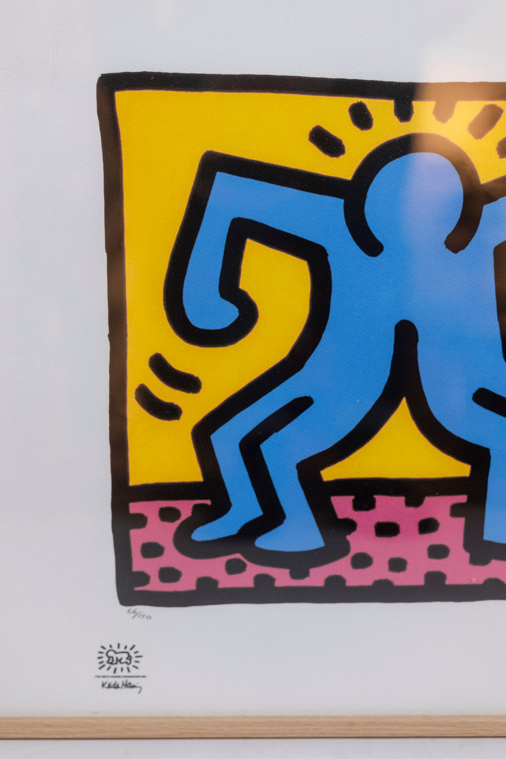 Keith Haring, screen printing, 1990s