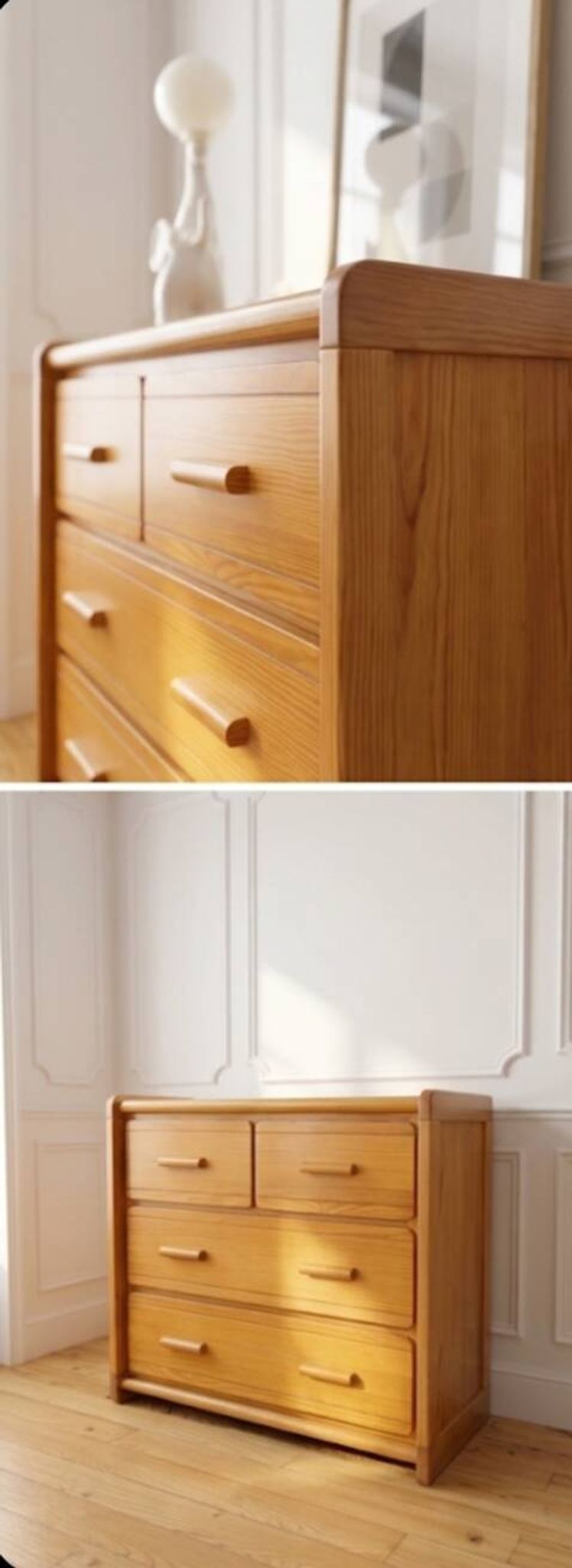 80's commode in pine by Gautier