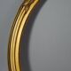 Old oval frame & glass 64x48 rebate 50x40 cm gilded stucco wood gold leaf