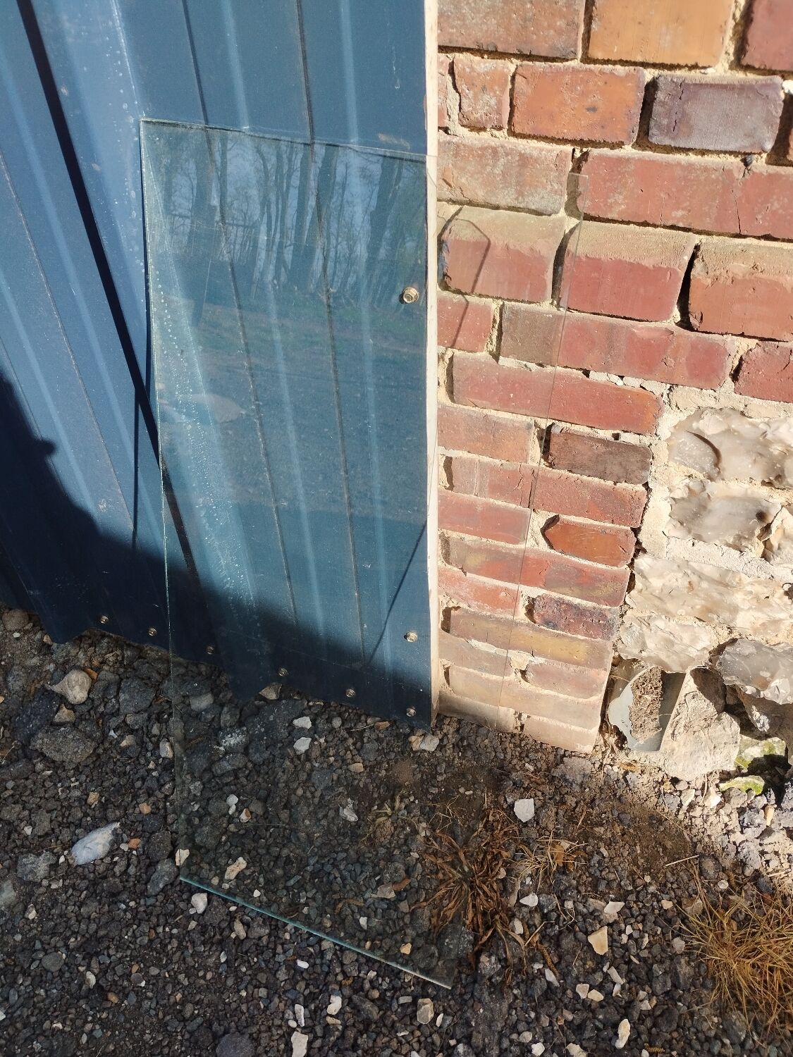 Vintage Scandinavian-style wooden coffee table.