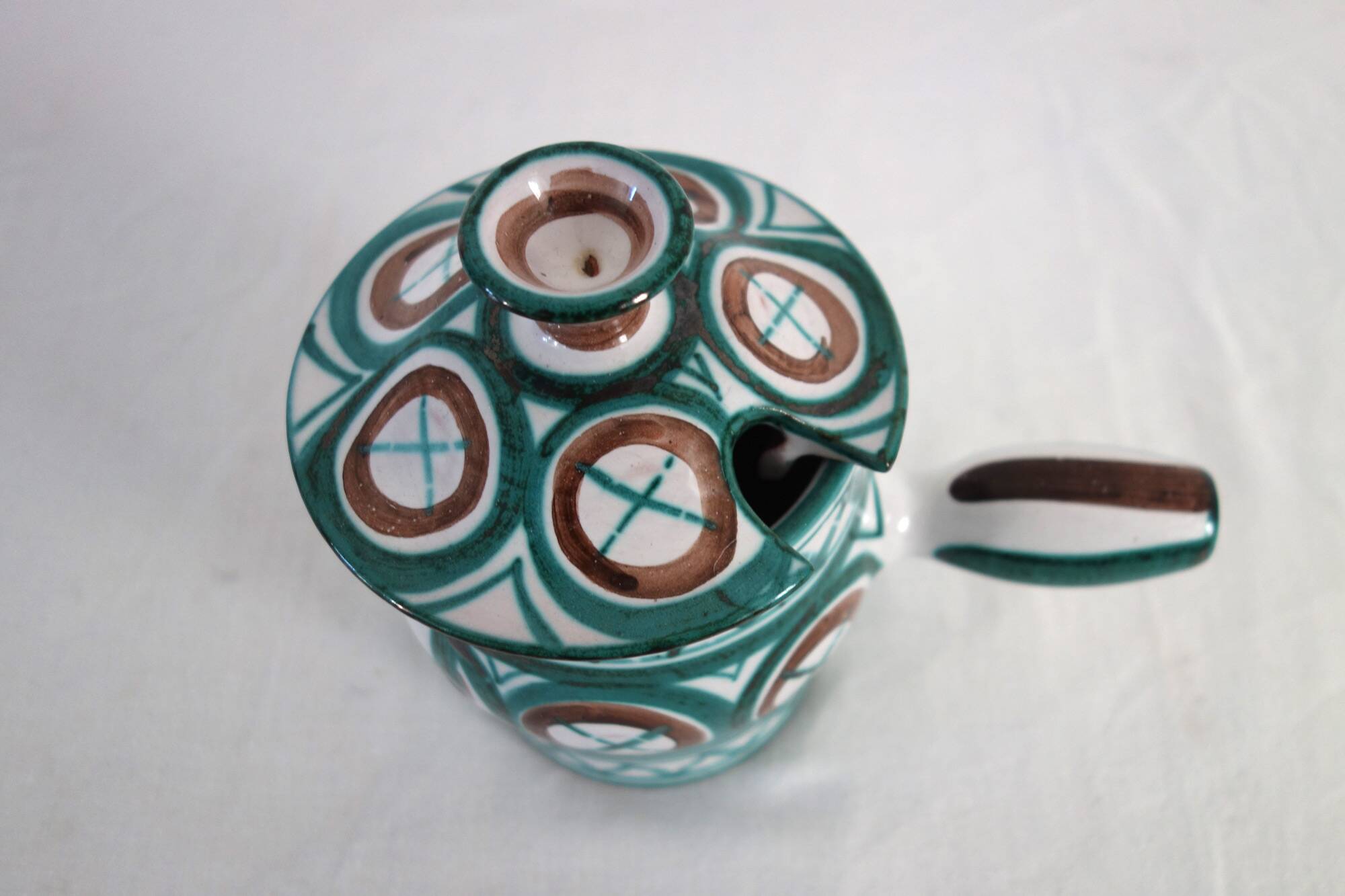 Old olive pot Robert Picault, Vallauris