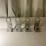 Lot de 4 patères – Étienne Fermigier – 1967 – Design français – Très b