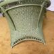 Paire de fauteuils rotin