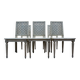 Set of 6 Louis XVI caned wood chairs with a refreshed finish.