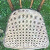Bistro chair cannée