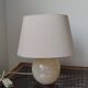 Alabaster ball lamp bases 1980s