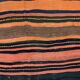 1960s Anatolian Kilim Runner, Striped Handwoven Wool Rug 125 x 363 cm