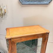 ROSEWOOD DISPLAY CABINET IN LOUIS XVI STYLE, 19TH CENTURY