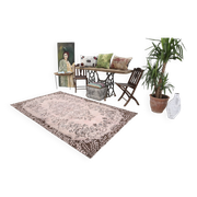 6' x 8' Pink Turkish Vintage Rug 199x287 cm