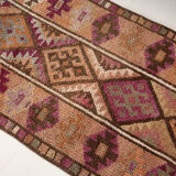 3x9 vintage runner rug, 81x267cm