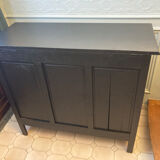 Art-deco period oak commodus