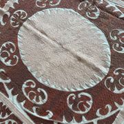 Vintage hand-embroidered tablecloth 133x140 cm