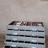 Set of 5 drawers with compartments 60x29,5x7cm