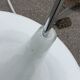 Tulip pendant lamp from the 70s in opaline glass Doria Leuchten