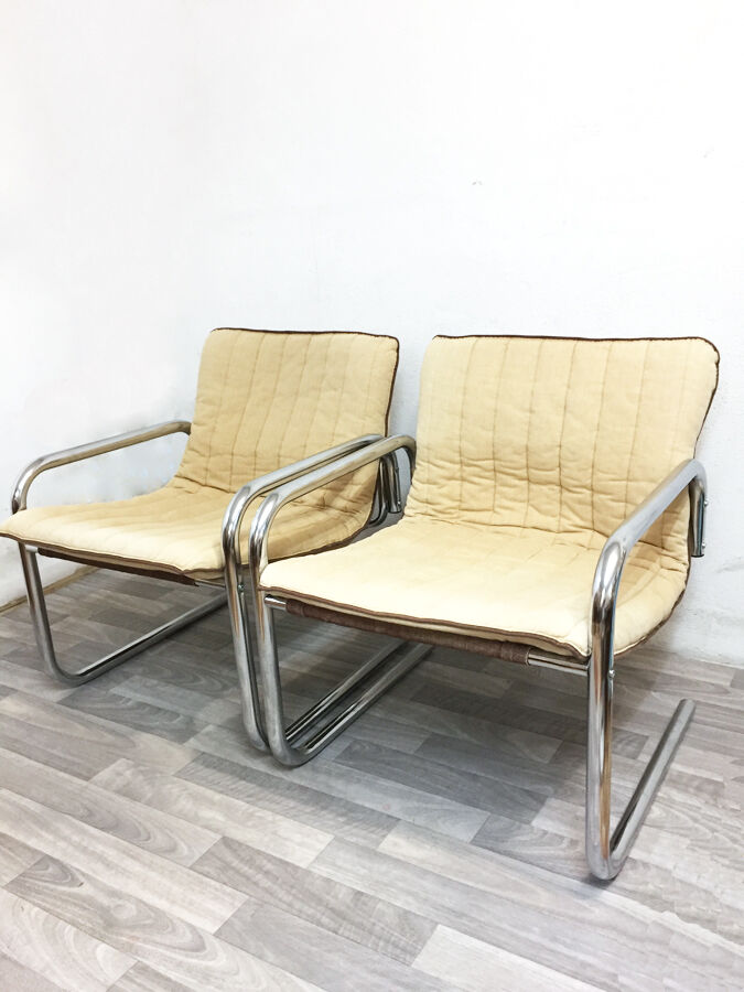 Paire fauteuils Ikea vintage, 1980
