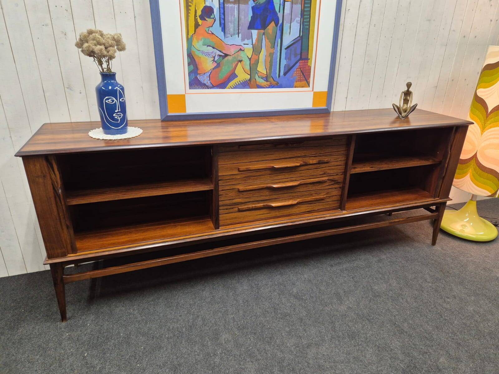 Scandinavian rosewood sideboard