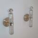 2x Kaiser Leuchten Wall Lamps, 1960s Mid-Century Modern MCM Sconces