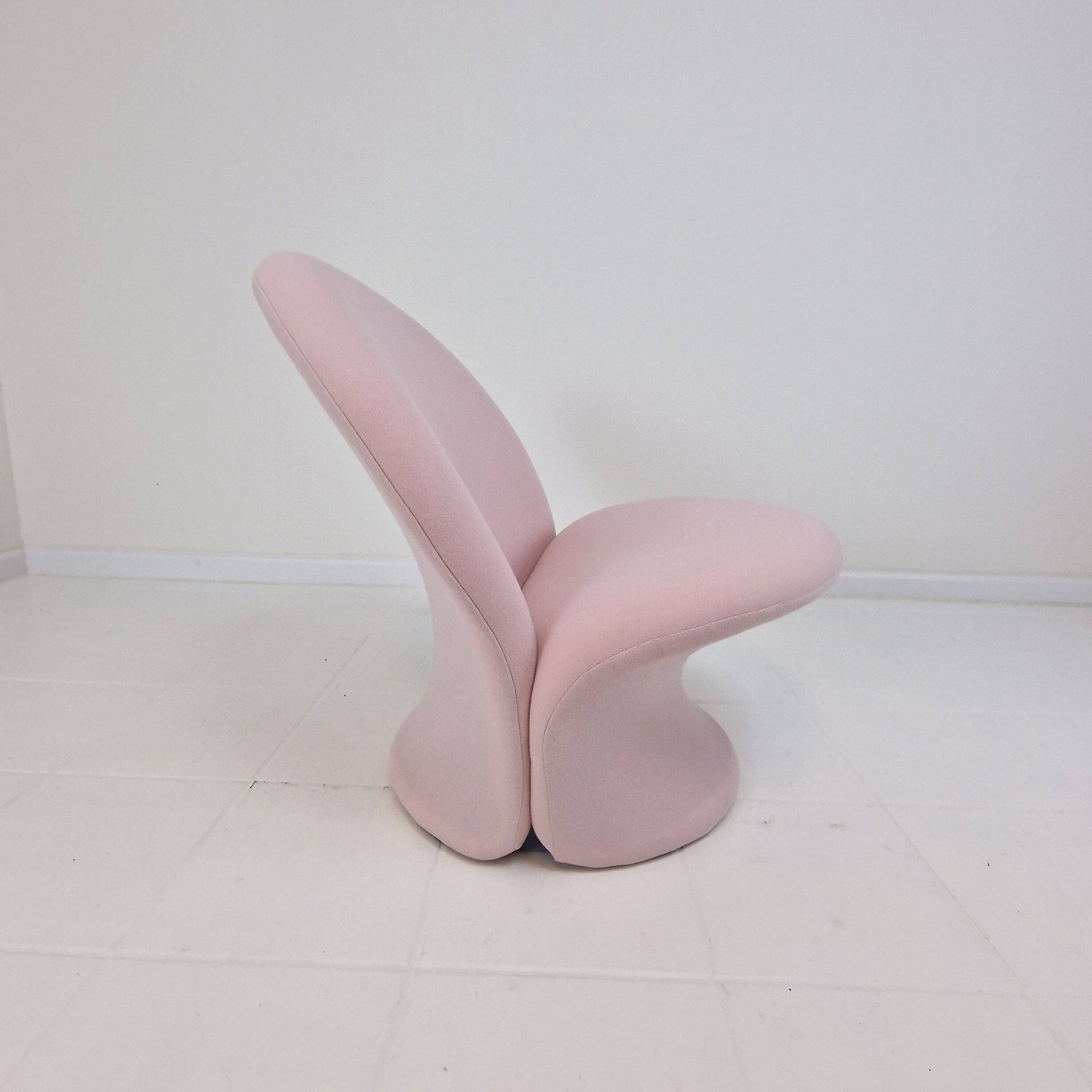 Model F572 Lounge Chair with Pouf by Pierre Paulin for Artifort, 1967