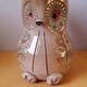 Zoomorphic Pitcher Owl, Michel Bailly, 1960.