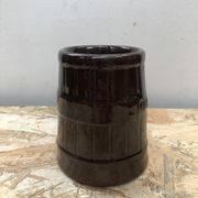 Serie 5 tasses chopes miedzygorze céramique marron vintage