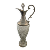 Green and pewter ewer
