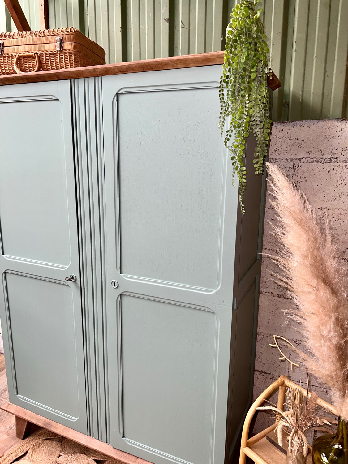 Vintage wardrobe restyled