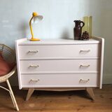 Commode year 50 painted in Setting Plaster from Farrow & Ball